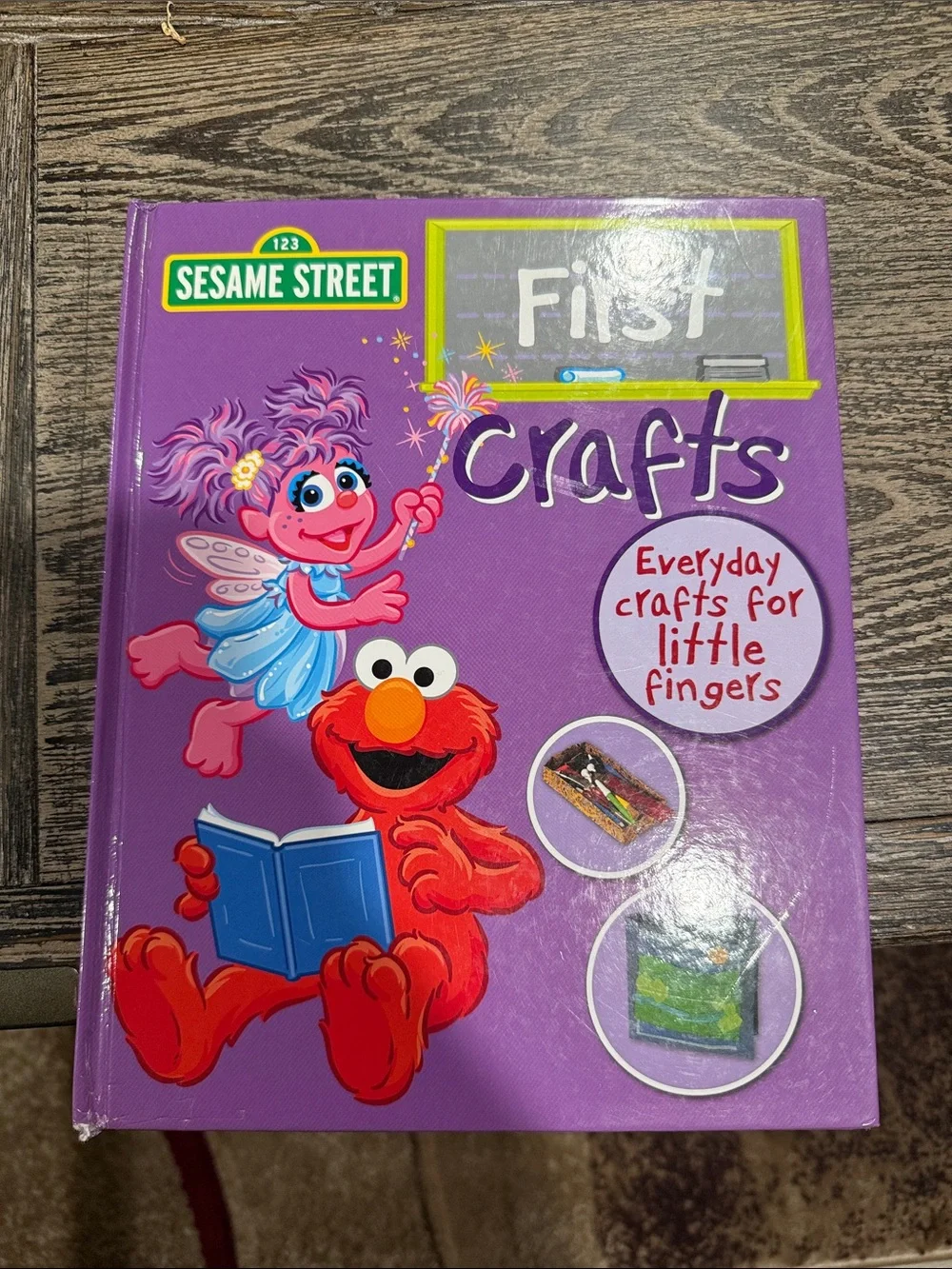 Sesame Street Purple First Crafts Kids Craft Book